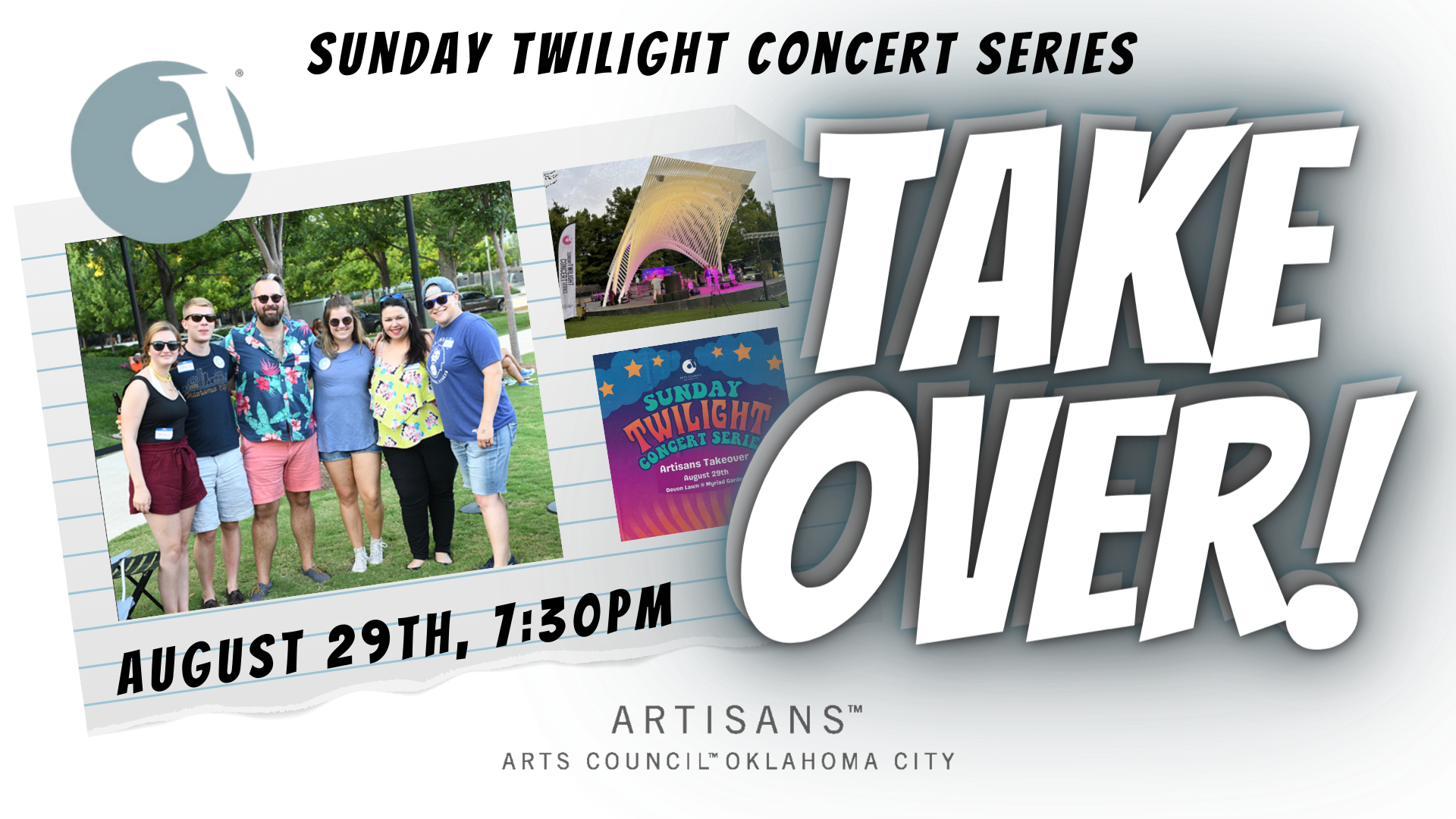 Artisans Take Over Sunday Twilight Concert Series!